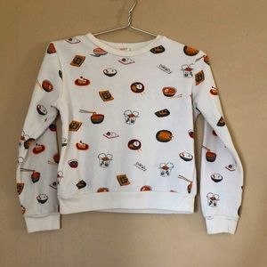 Forever 21 Girls Graphic Pullover Longsleeve Shirt